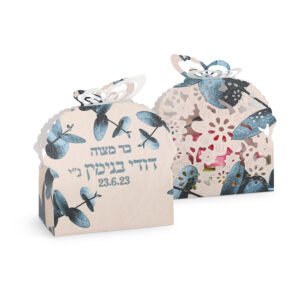 קופסת תחרה פרפר